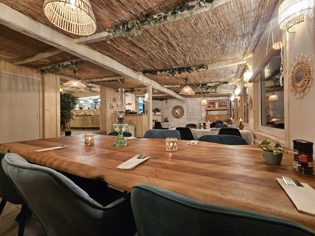 Restaurant du Camping Les Roussilles à Saint-Sylvestre près de Limoges